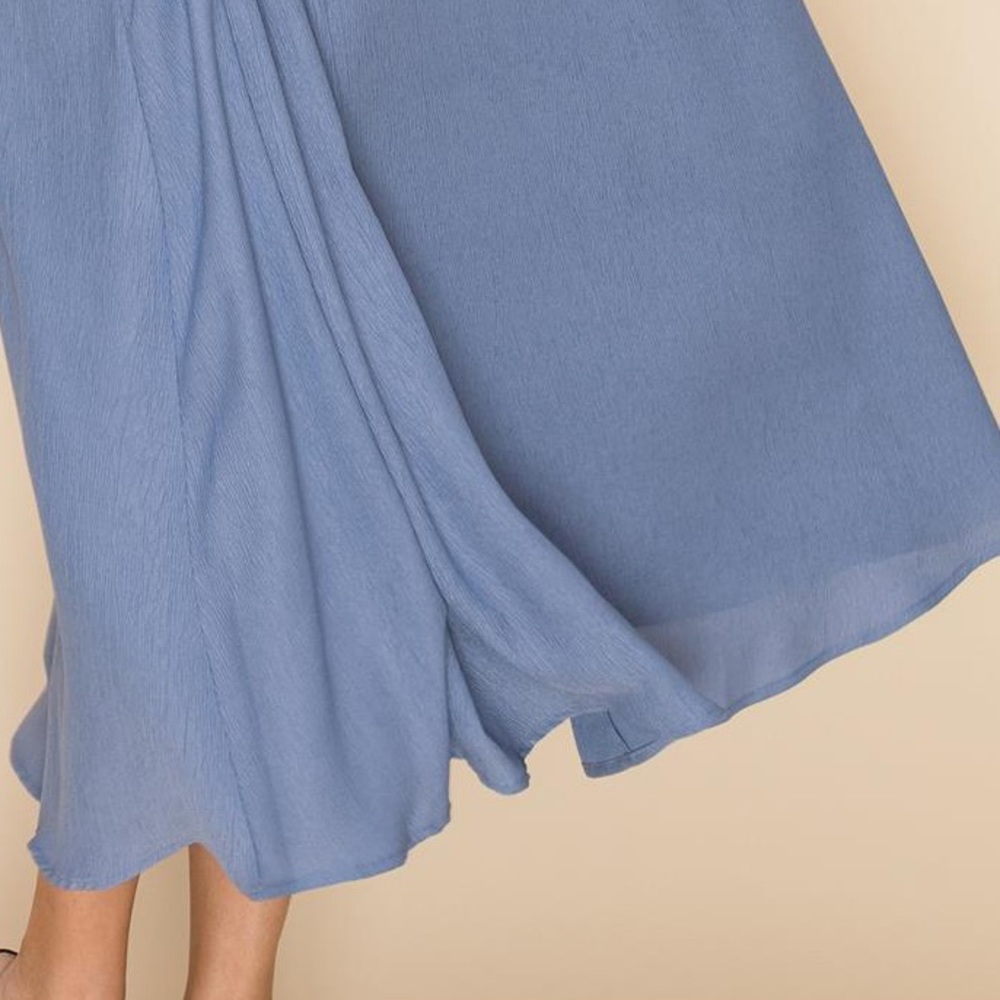 NWT!π V-neck Princess Sleeve Maxi Dress - Picture 7 of 8